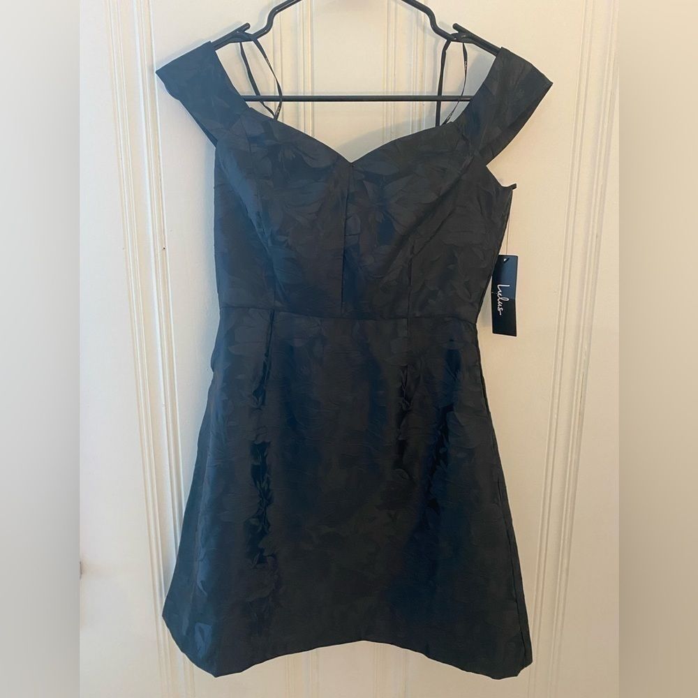 NWT Lulu’s Black Cocktail Dress​​​​​​​​​​​​​​​​​
